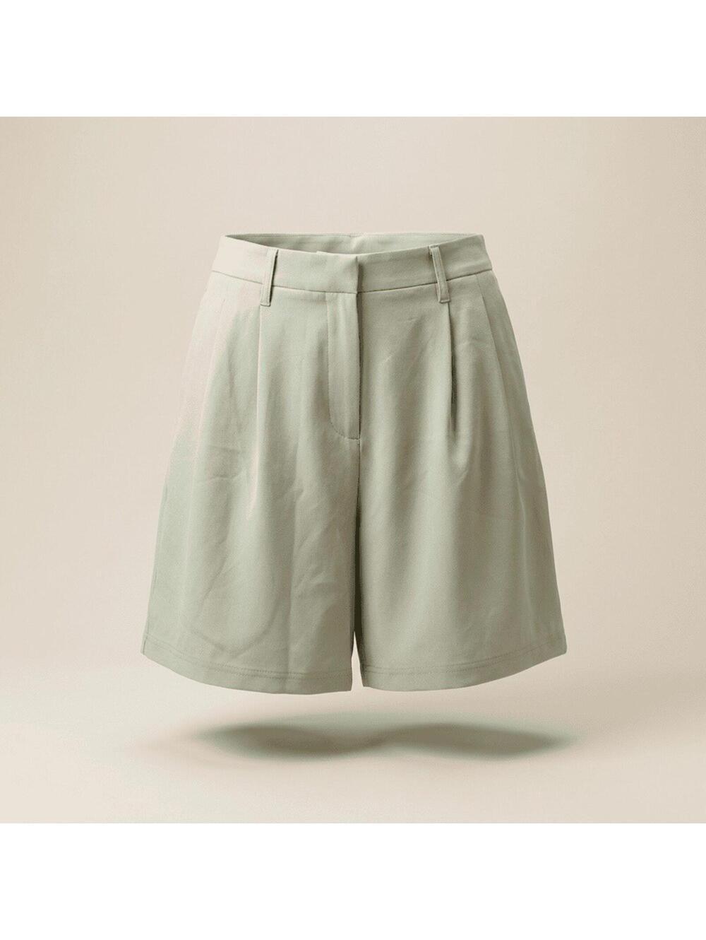 32 Degrees Cool Women's Knit Shorts 2XL Green Stretch Comfort Lounge Active NWT
